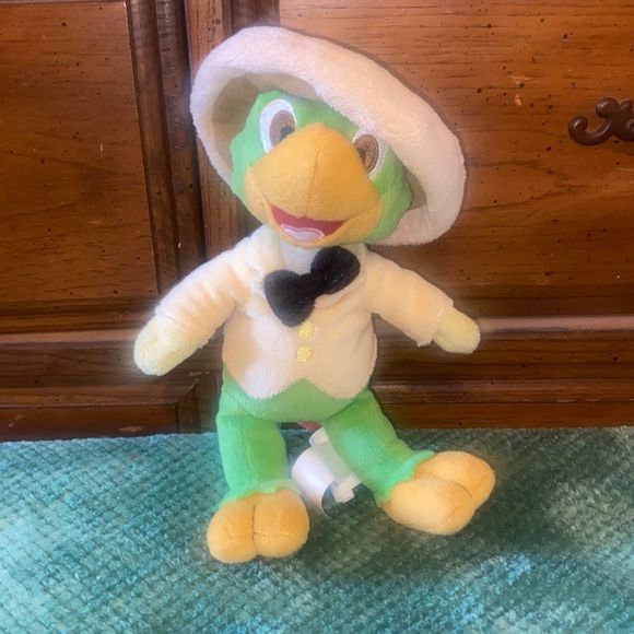 Rare Disney Store Bean Bag Plush Jose Caricoa The Three Caballeros Parrot VTG - Picture 1 of 3